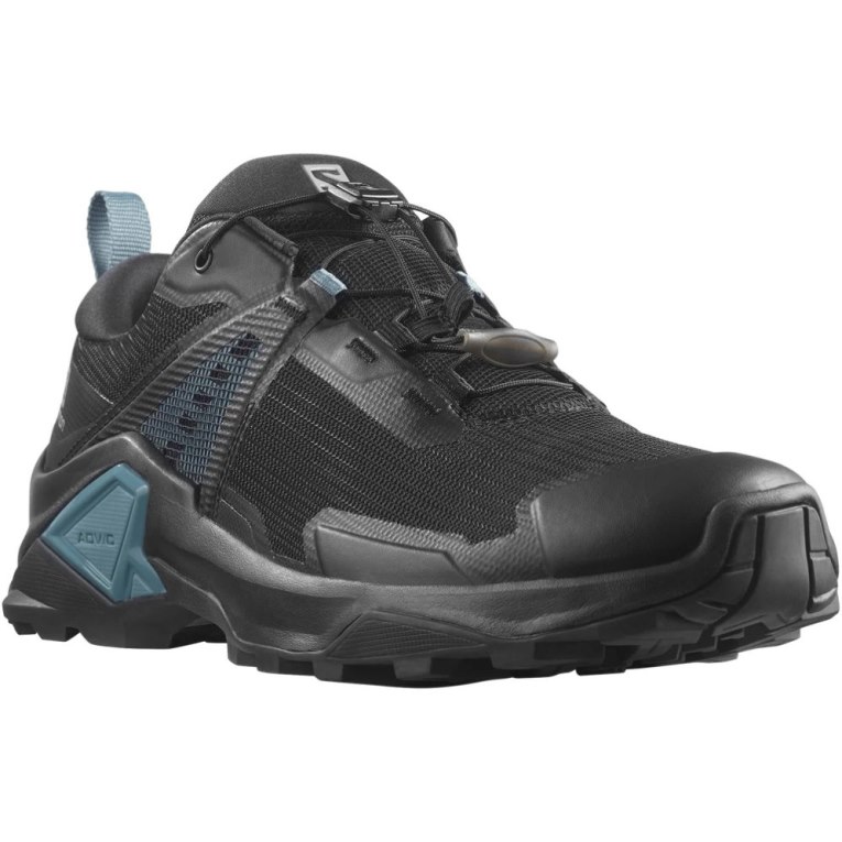 Black Salomon X Raise 2 Men's Hiking Shoes | PH 78456C